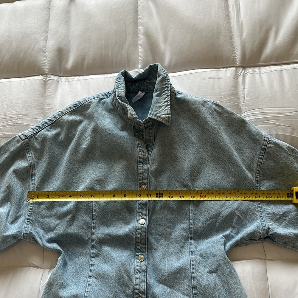 Zara Denim Overshirt - Picture 7 of 8